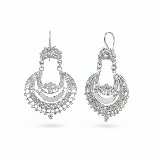 Arrecadas Pendant Earrings[Silver]