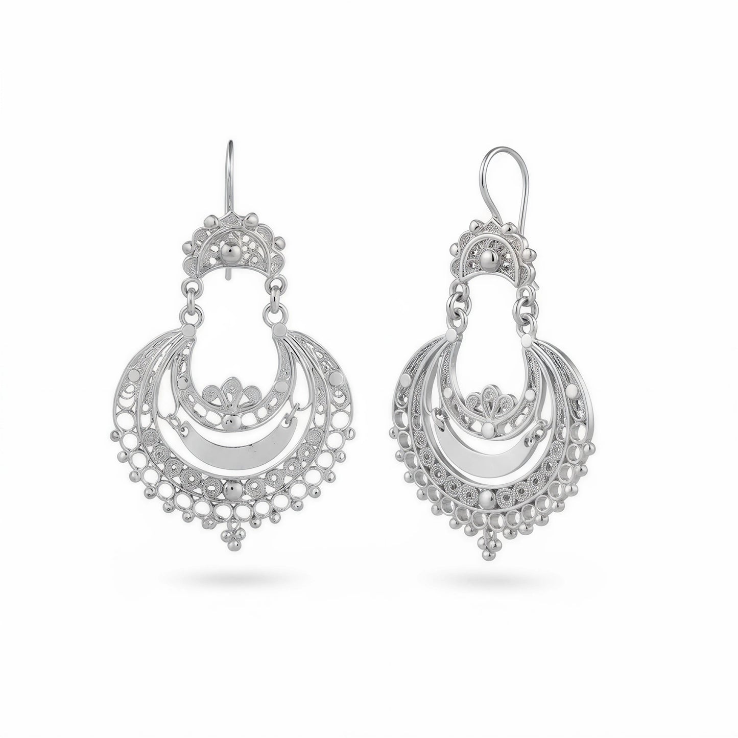 Arrecadas Pendant Earrings[Silver]