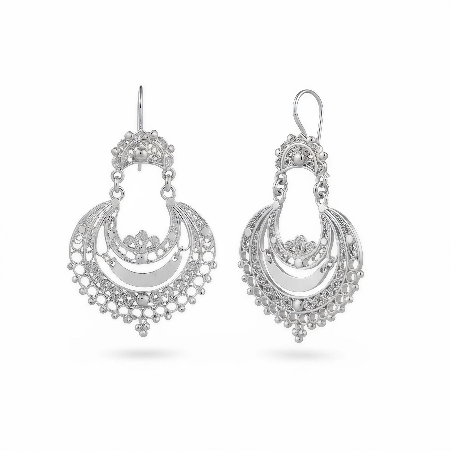 Arrecadas Pendant Earrings[Silver]