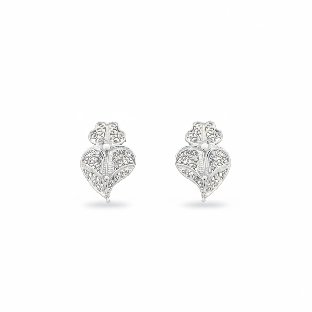 Heart of Viana Earrings [Silver]