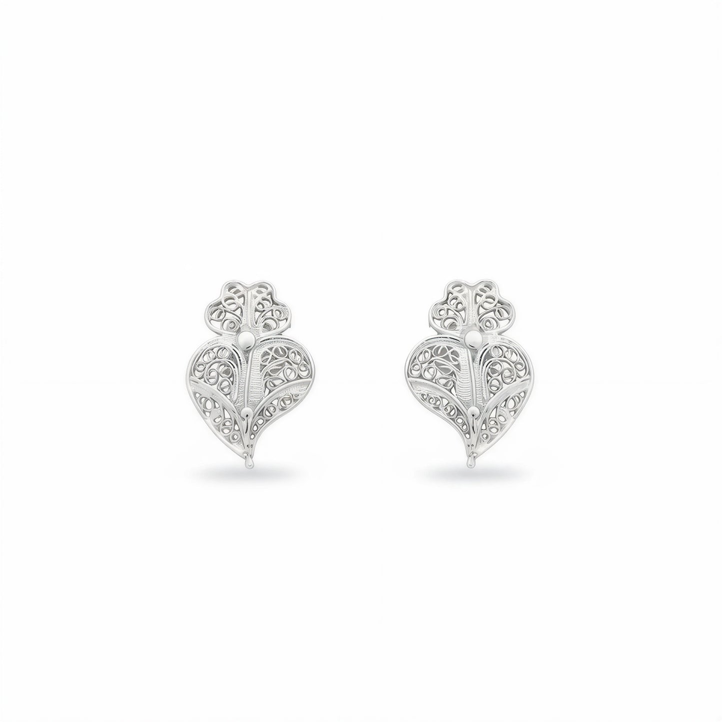 Heart of Viana Earrings [Silver]