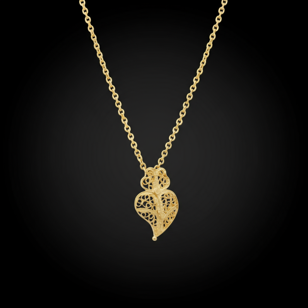 Heart of Viana Necklace [19.2Kt. Gold]