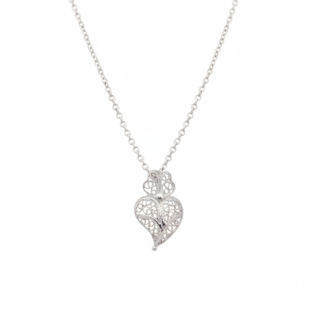 Heart of Viana Necklace [Silver]