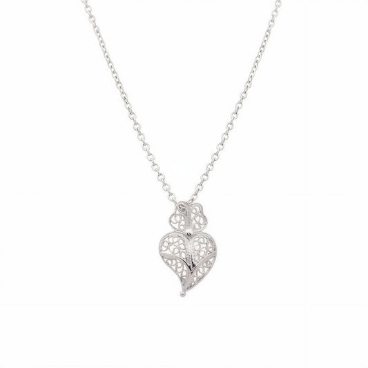 Heart of Viana Necklace [Silver]