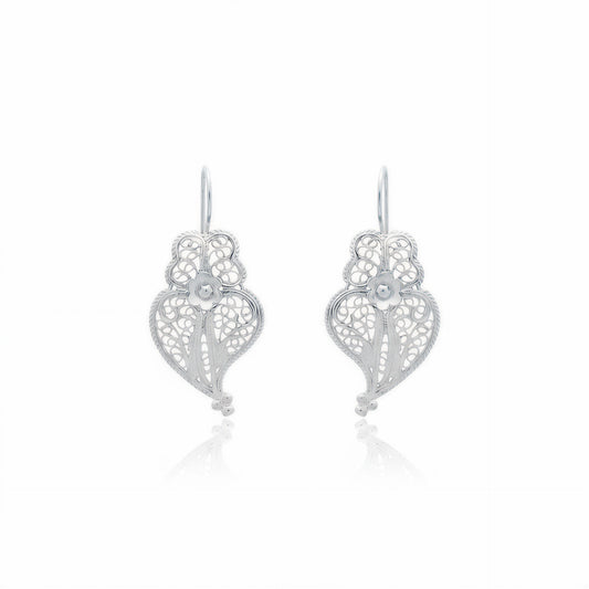 Heart of Viana Pendant Earrings M [Silver]