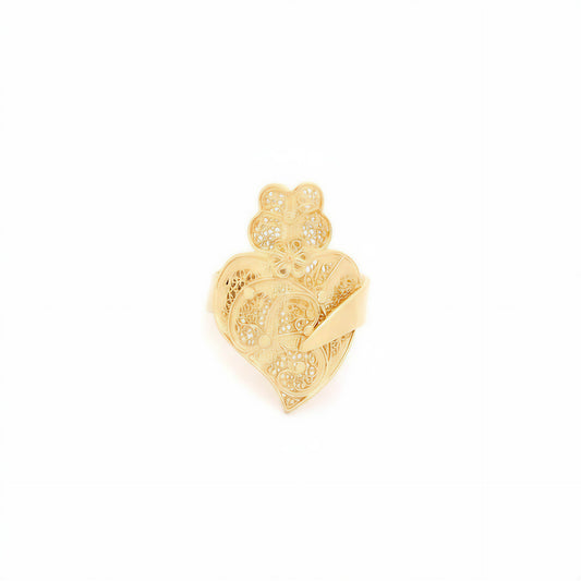 Heart of Viana Ring [Gold Plated Silver]