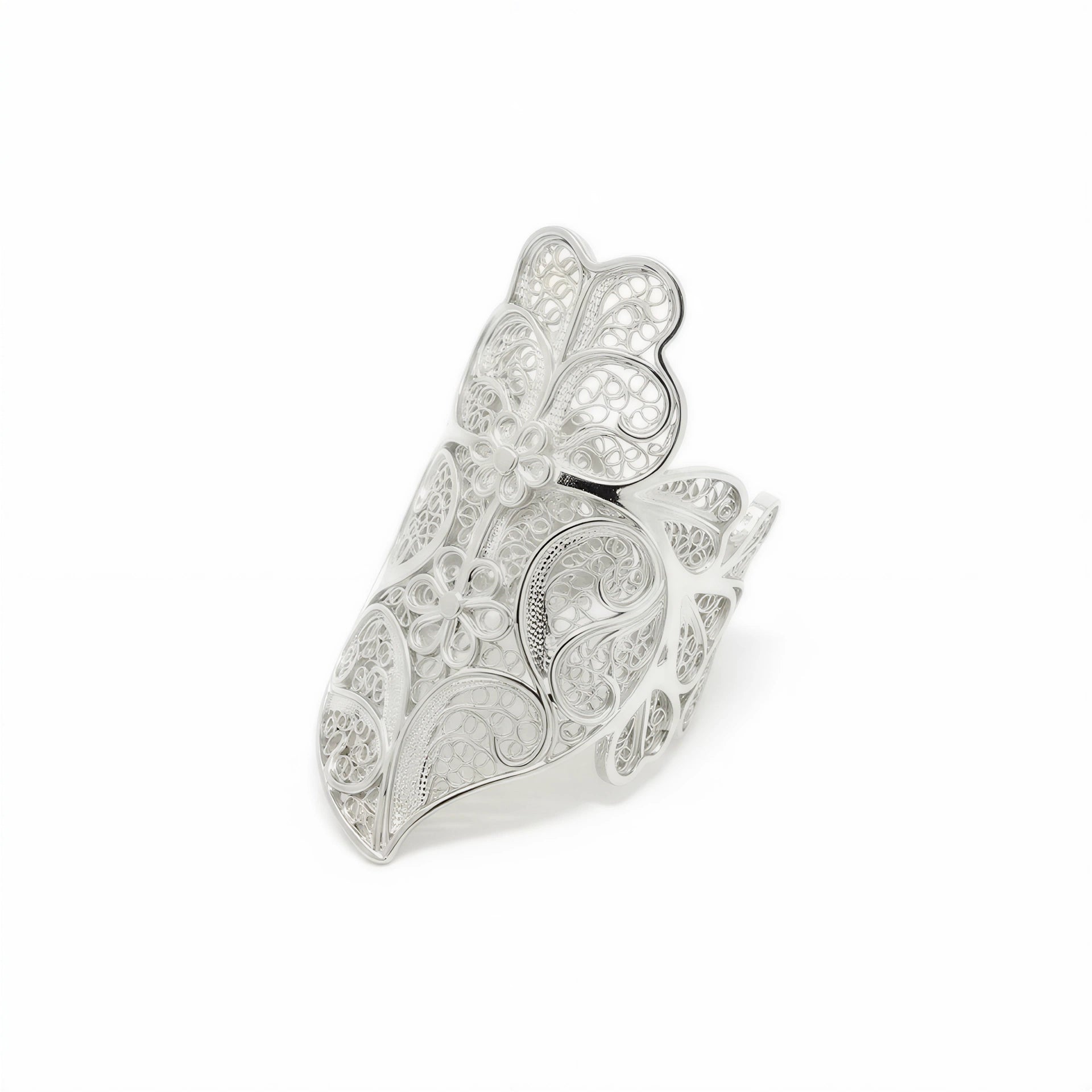 Heart of Viana Statement Ring [Silver]