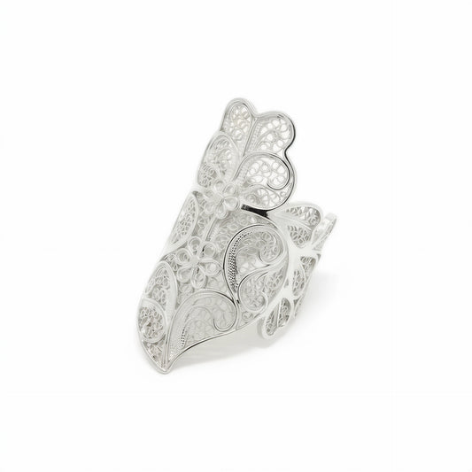 Heart of Viana Statement Ring [Silver]