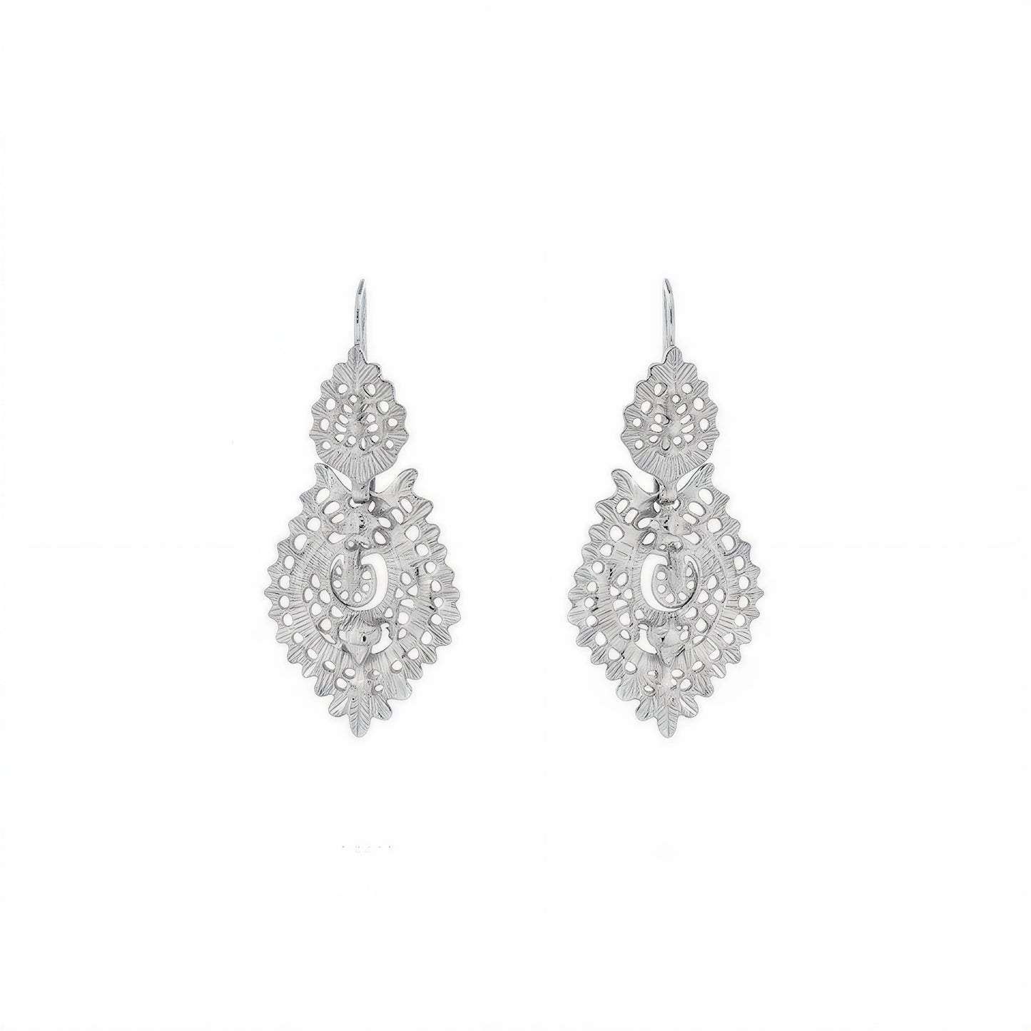 Queen Earrings [Silver]
