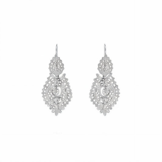 Queen Earrings [Silver]