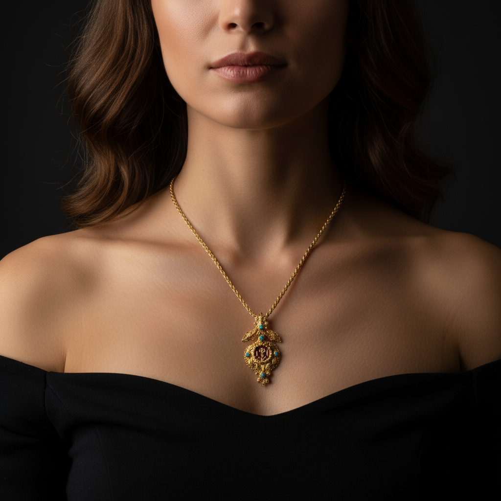 Shrine Necklace [19.2Kt. Gold]