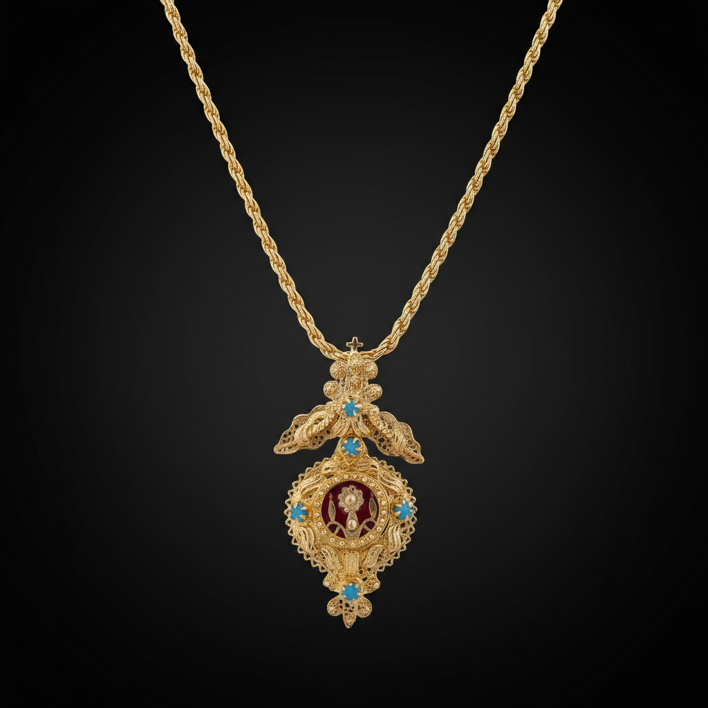 Shrine Necklace [19.2Kt. Gold]