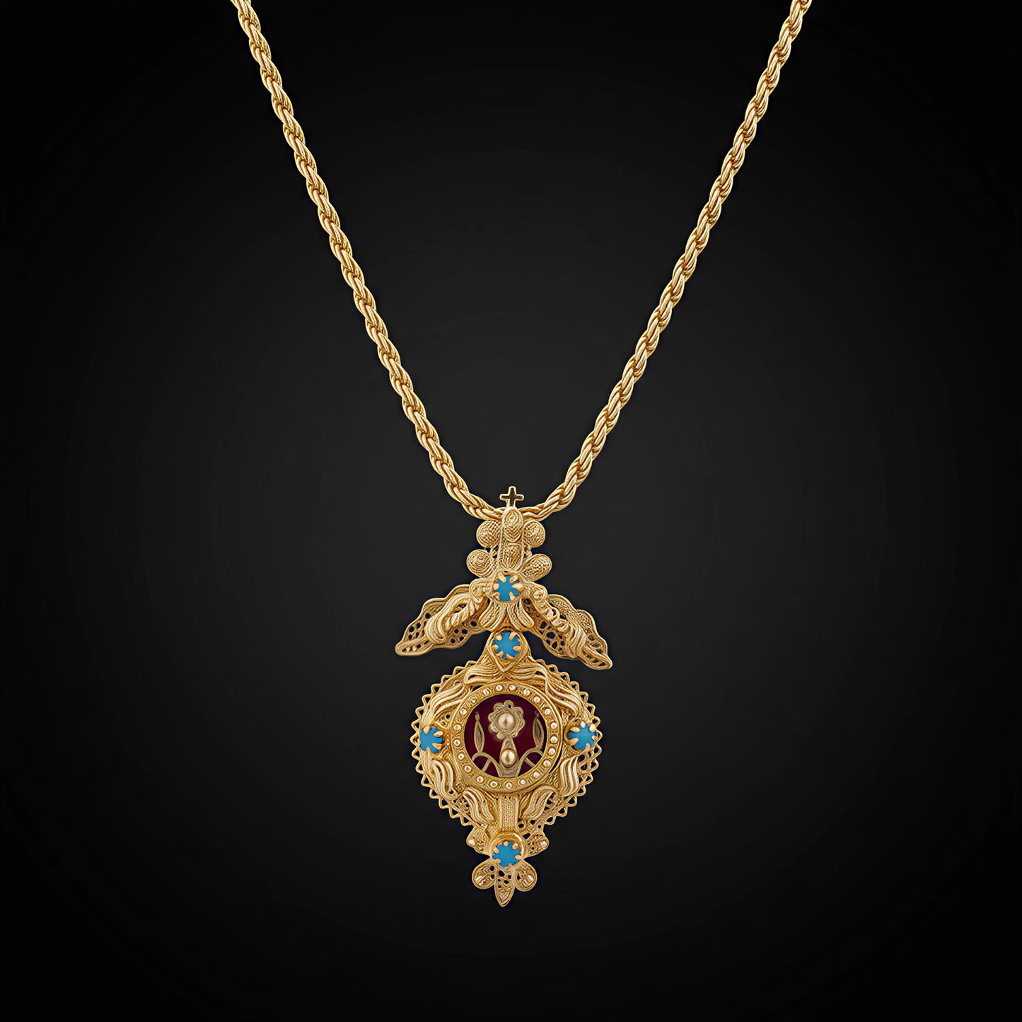 Shrine Necklace [19.2Kt. Gold]