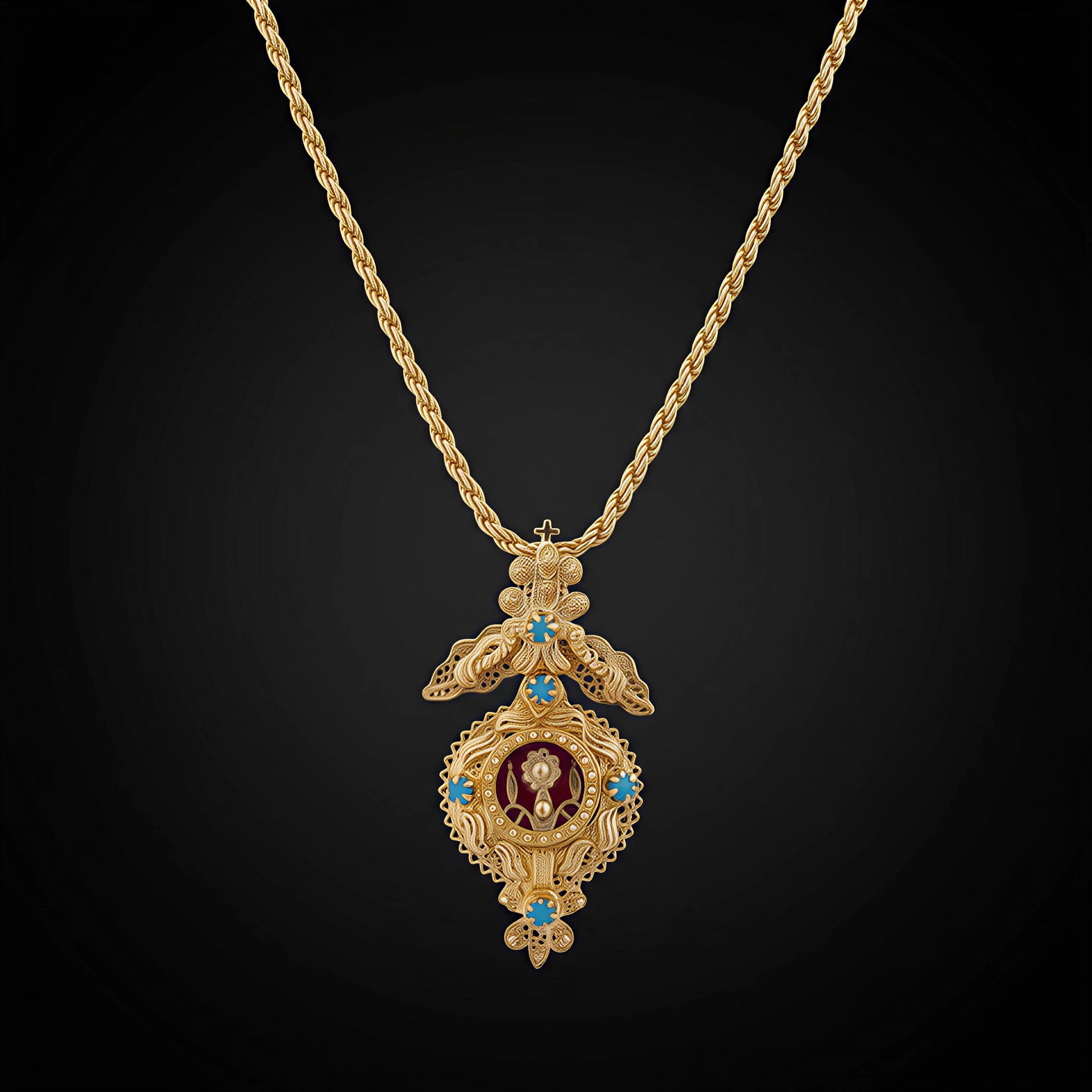 Shrine Necklace [19.2Kt. Gold]