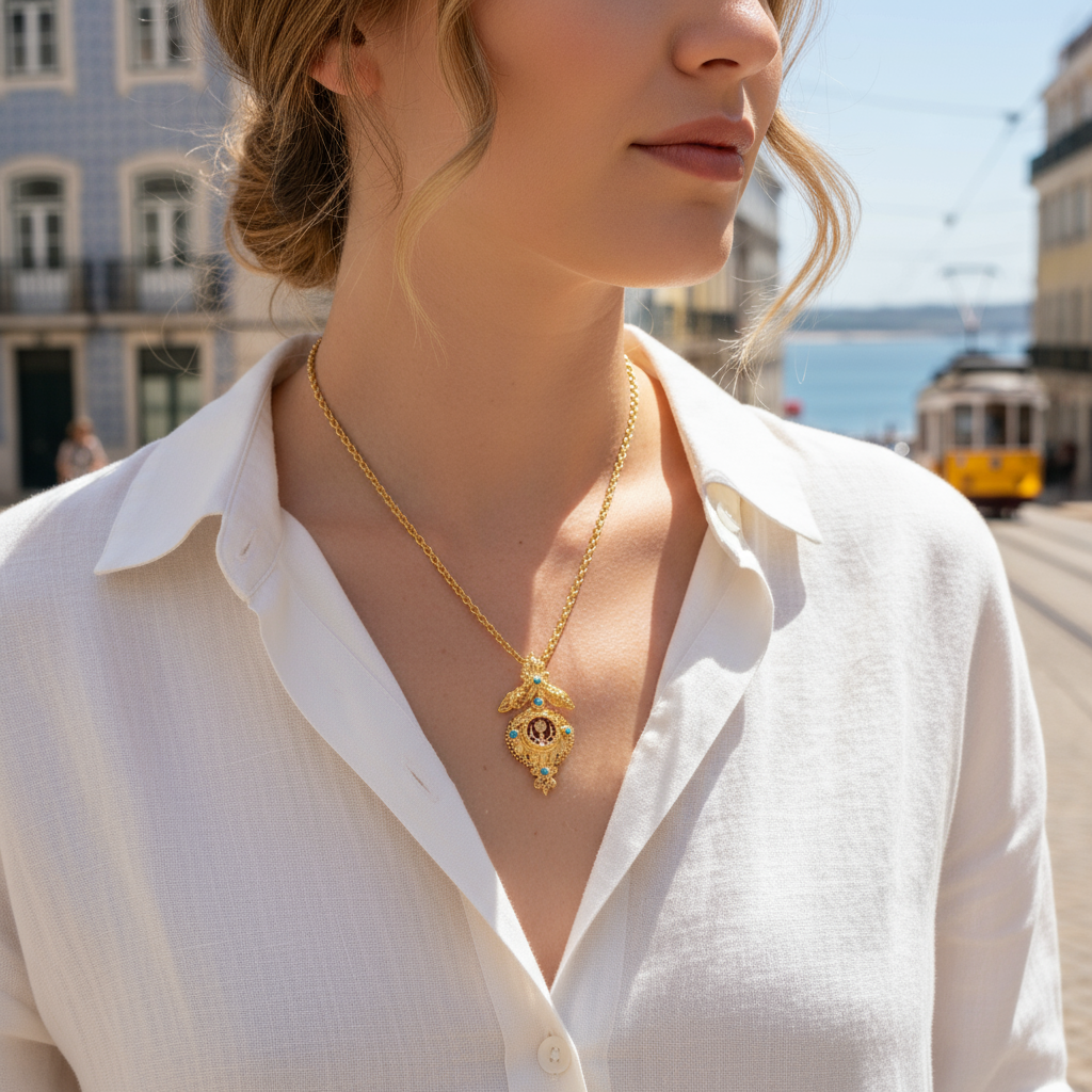 Shrine Necklace [Gold Plated Silver]