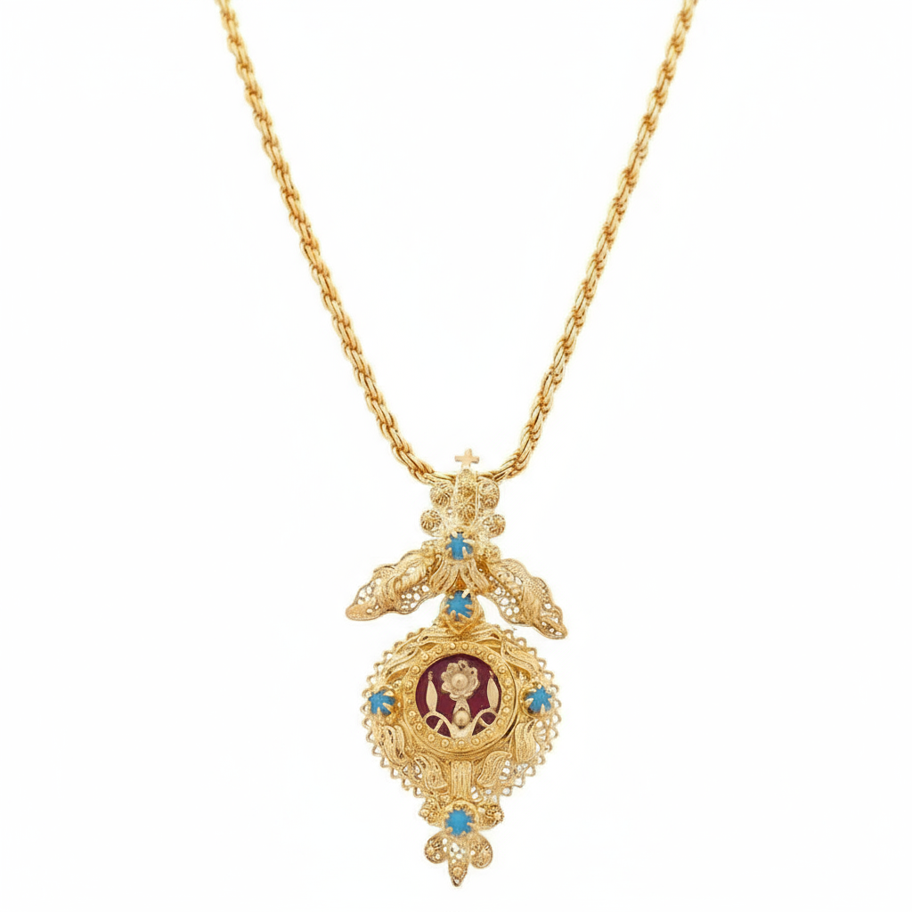 Shrine Necklace [Gold Plated Silver]
