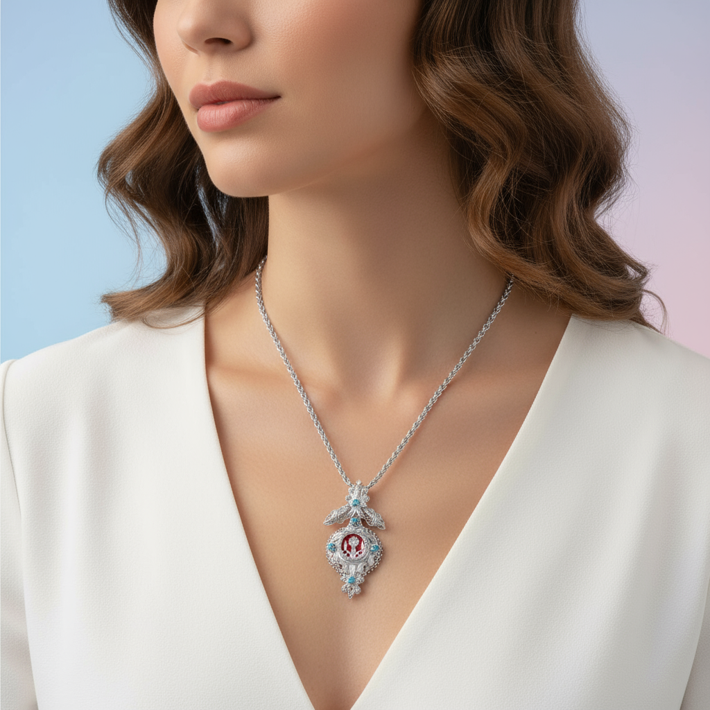 Shrine Necklace [Silver]