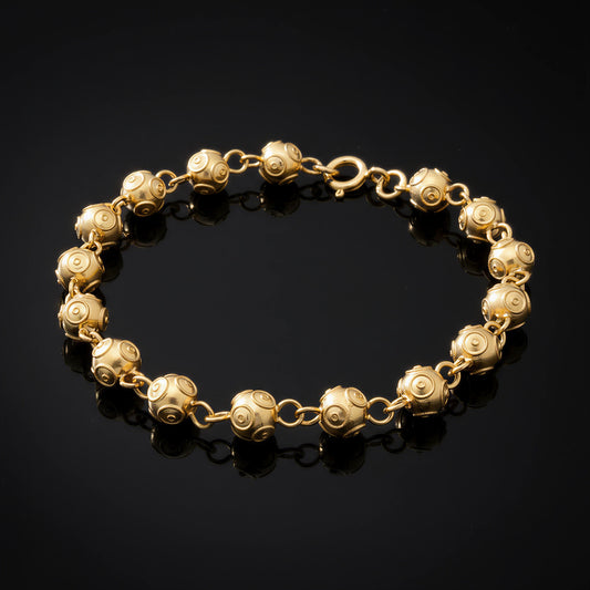 Viana Bead Bracelet [19.2Kt. Gold]