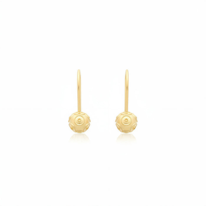 Viana Bead Pendant Earrings