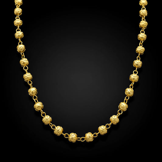 Viana Beads Necklace [19.2Kt. Gold]
