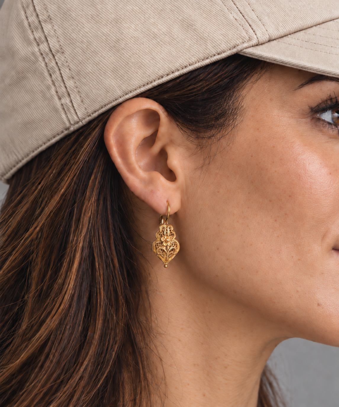 Heart of Viana Pendant Earrings